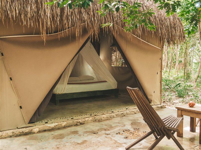 Akumal Natura Glamping Hotel Eksteriør billede