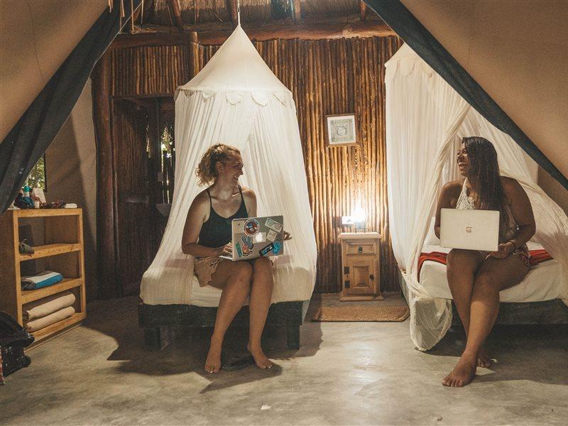 Akumal Natura Glamping Hotel Eksteriør billede